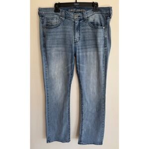Men's Cody James Jeans light wash 38 x 32 Stretch Western Rodeo Ranch